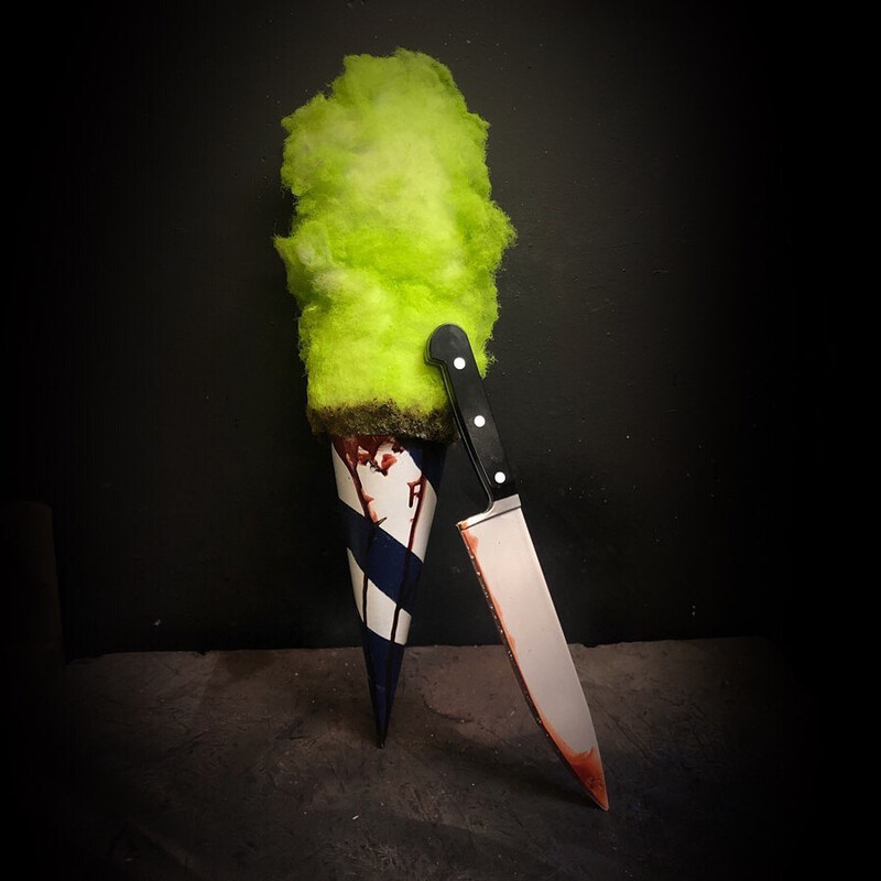 Cotton Candy Hidden Knife Prop