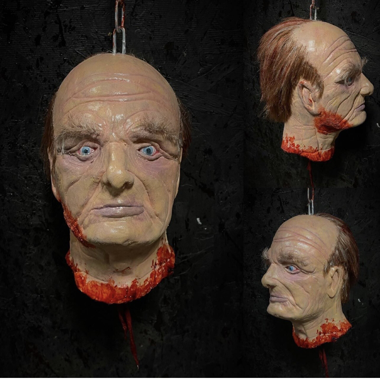 Decapitated Old Man Head 