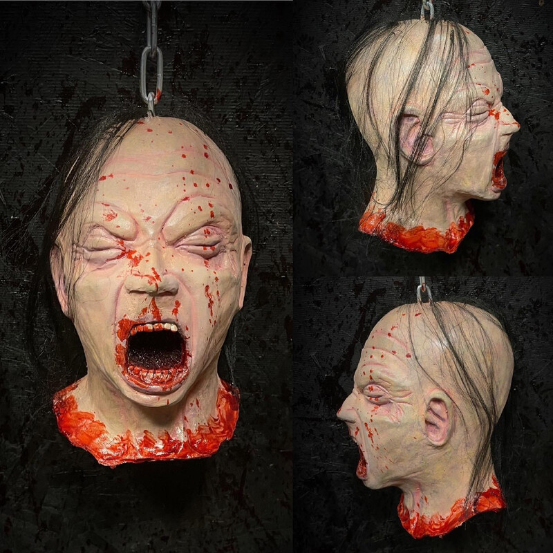 Decapitated Cry Baby Head  
