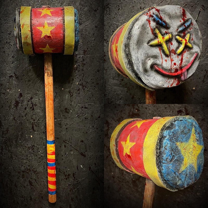 Large Clown Mallet Prop