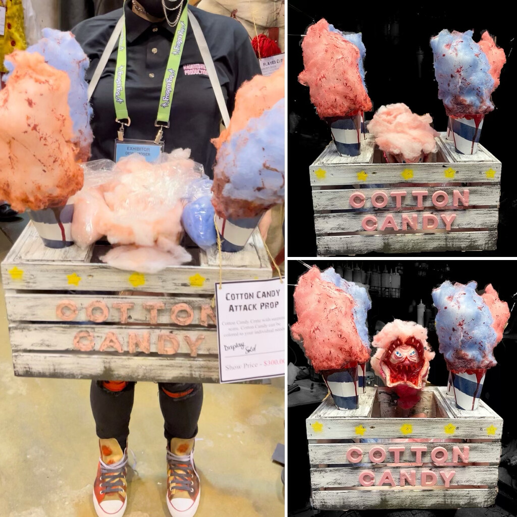 Cotton Candy Box Attack Prop