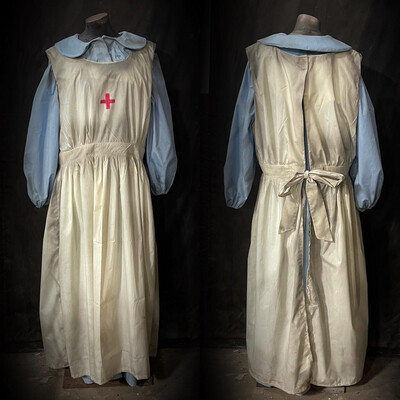 Vintage Nurse Dress W/Apron