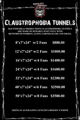12’ Claustrophobia Tunnel