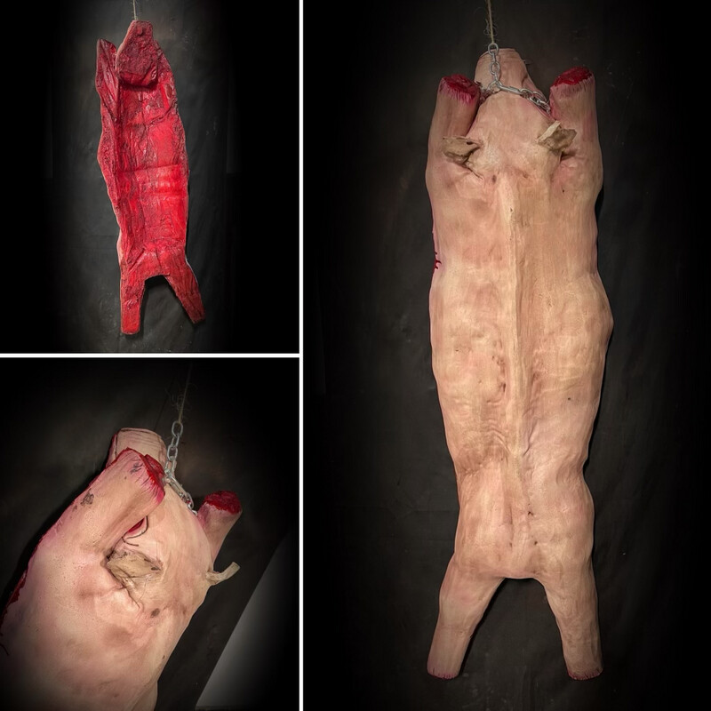 Butchered Pig