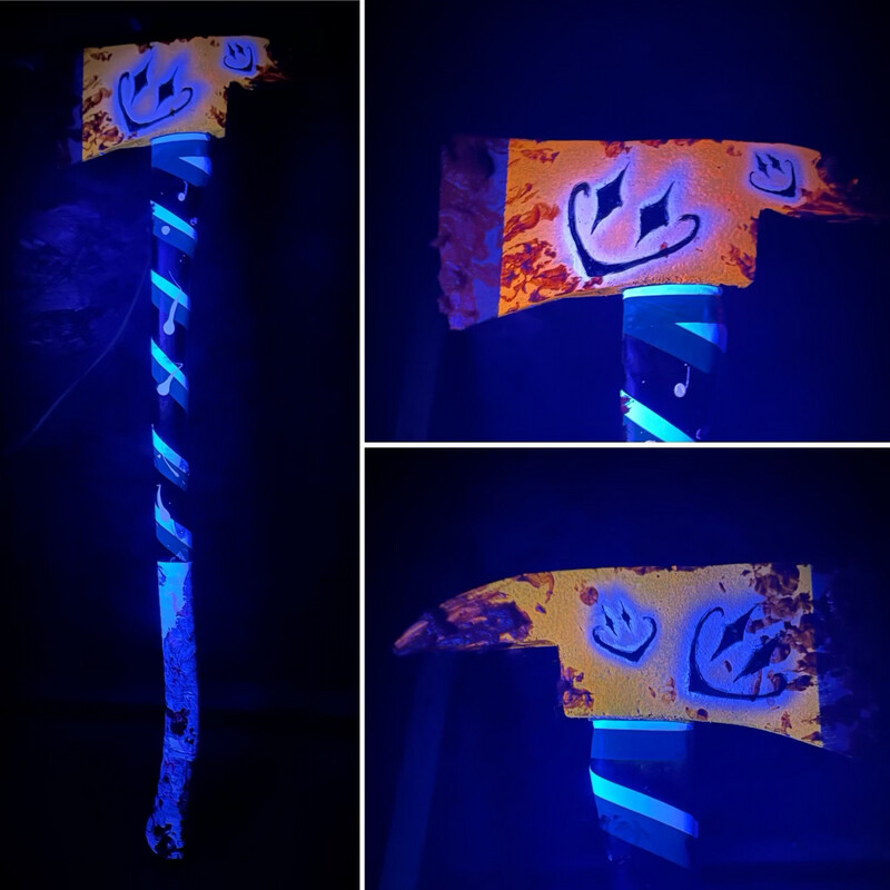 UV Clown Fireman Axe Prop