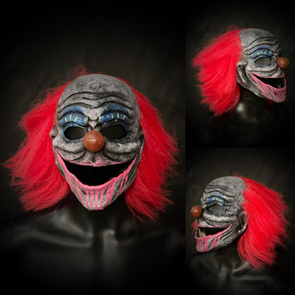 Ice Cream Clown Mask