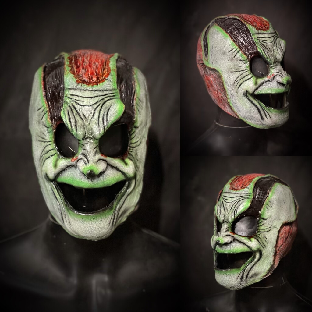 Flayed Clown Full Mask 