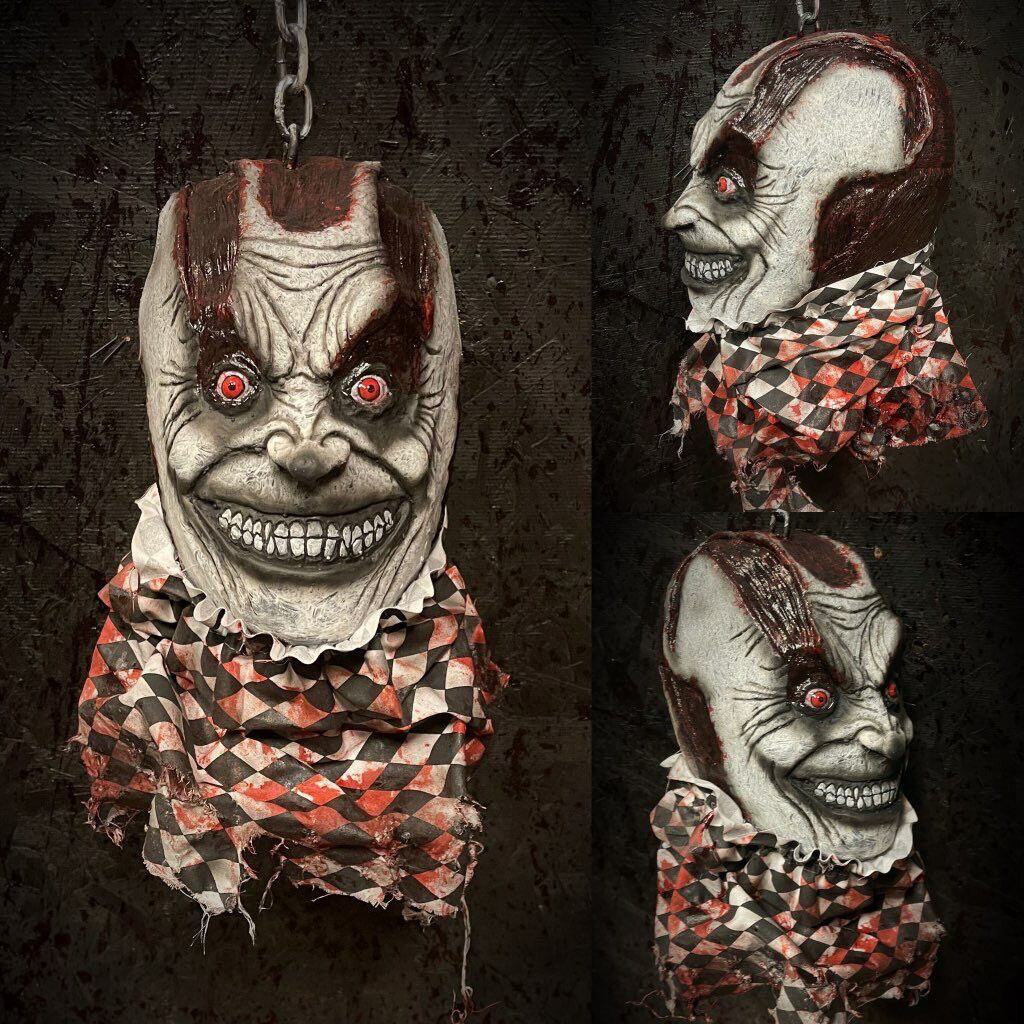 Decapitated Flayed Clown Head 