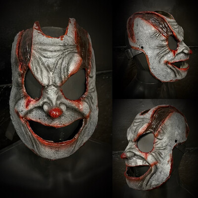 Flayed Clown 1/2 Mask 