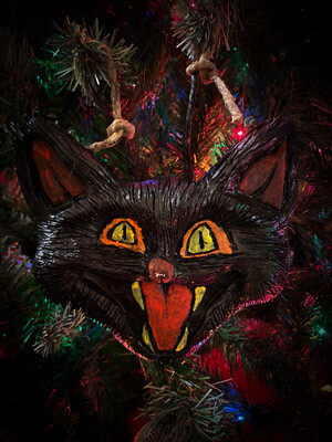 Halloween Cat Hall-O’rnament