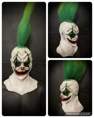 Mohawk Clown Mask