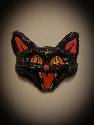 Halloween Cat Magnet