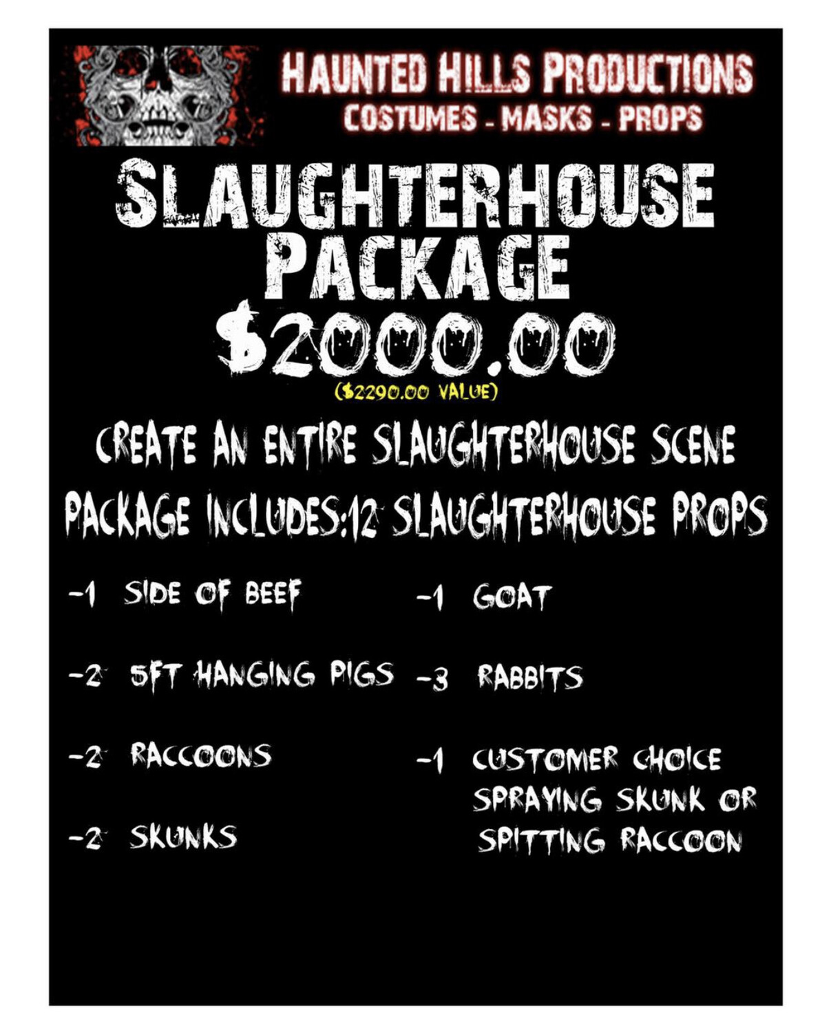 Slaughterhouse Package
