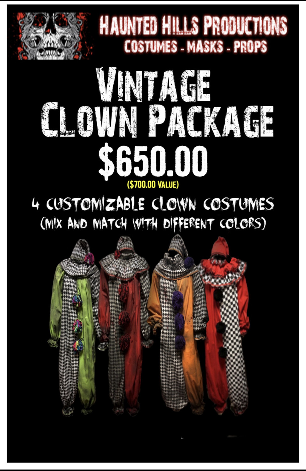 Vintage Clown Package