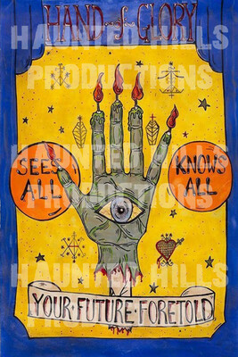 Hand of Glory Vinyl Poster 2x3