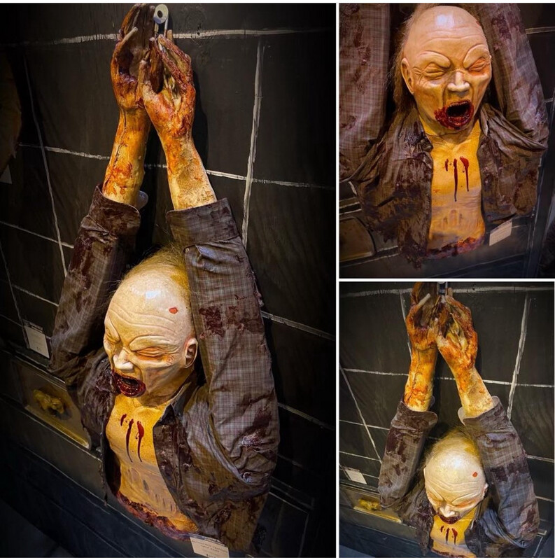 Butchered Hanging Half Body
