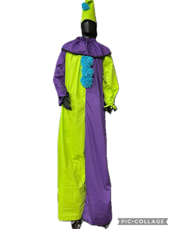 Vintage Clown - Stilt Walker Length