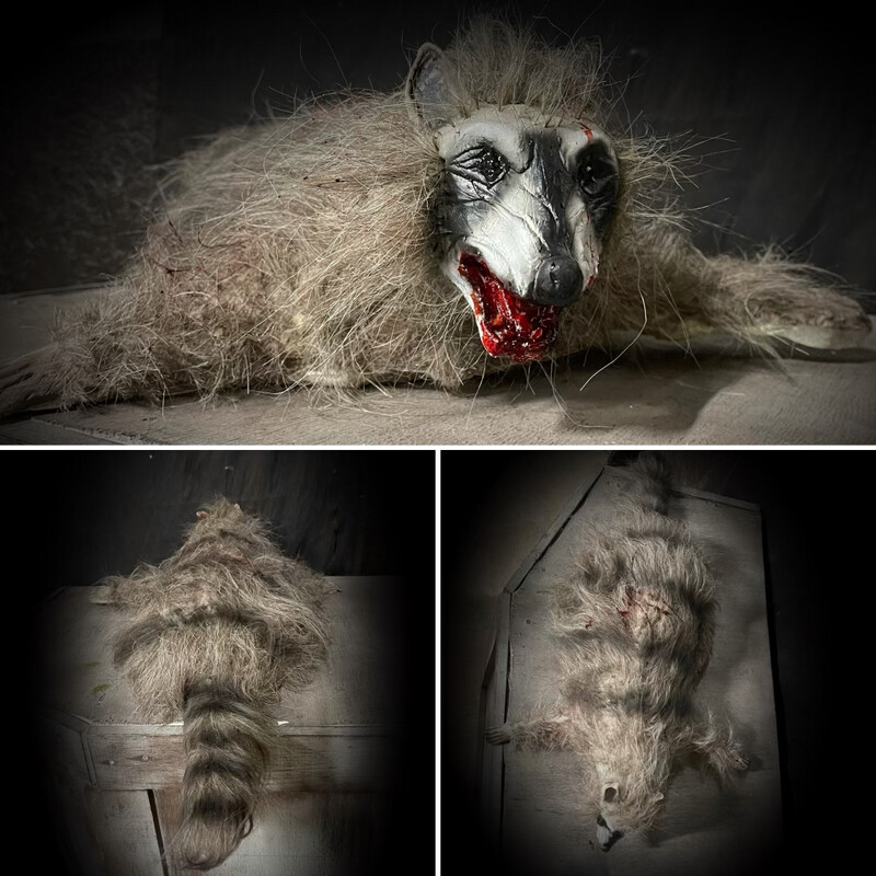 Dead Raccoon - With Sprayer