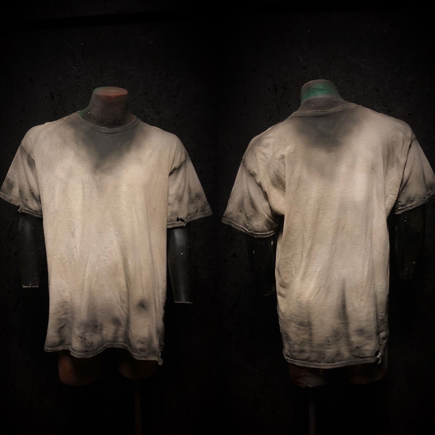 Large Vintage Tshirt Dirty Distressed