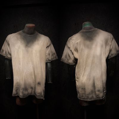 Large Vintage Tshirt Dirty Distressed