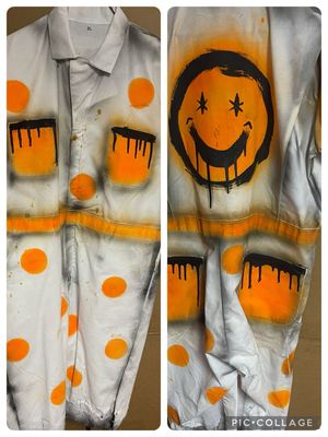 XL Orange Toxic Clown