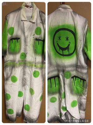 Large Green Toxic Clown