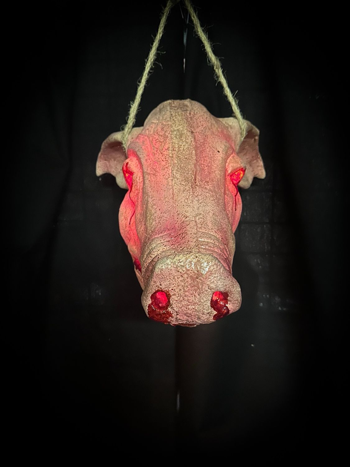 Pig Head Lantern