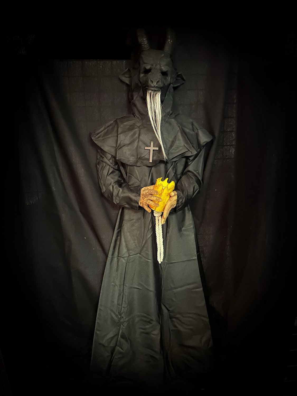 Goat Priest Super Flex W/Light-Up Candle