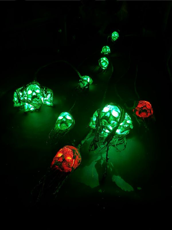 Skull/Pumpkin Glow Vine