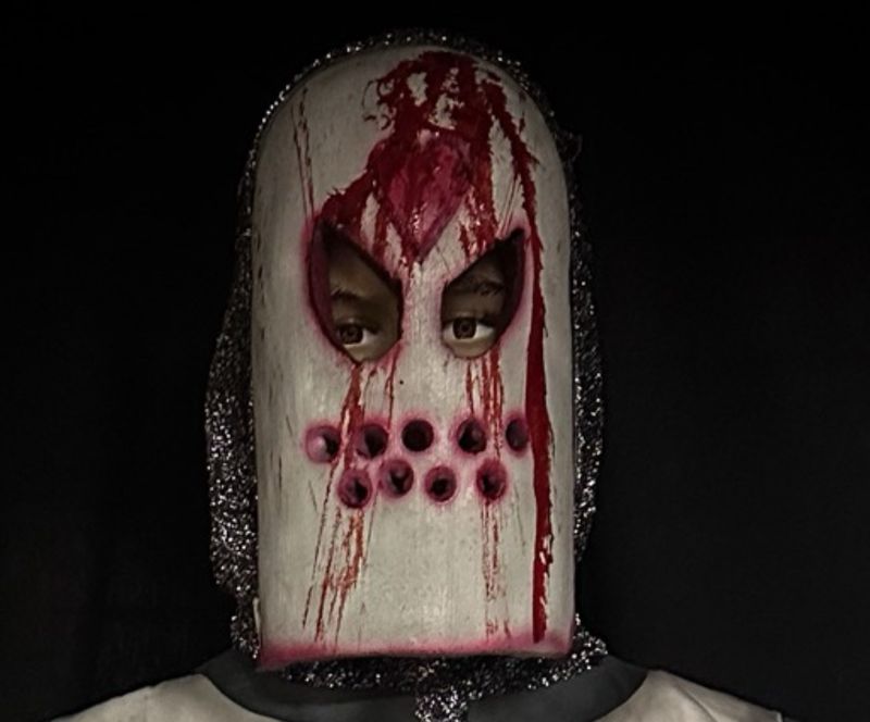 Playing Card Knight Mask