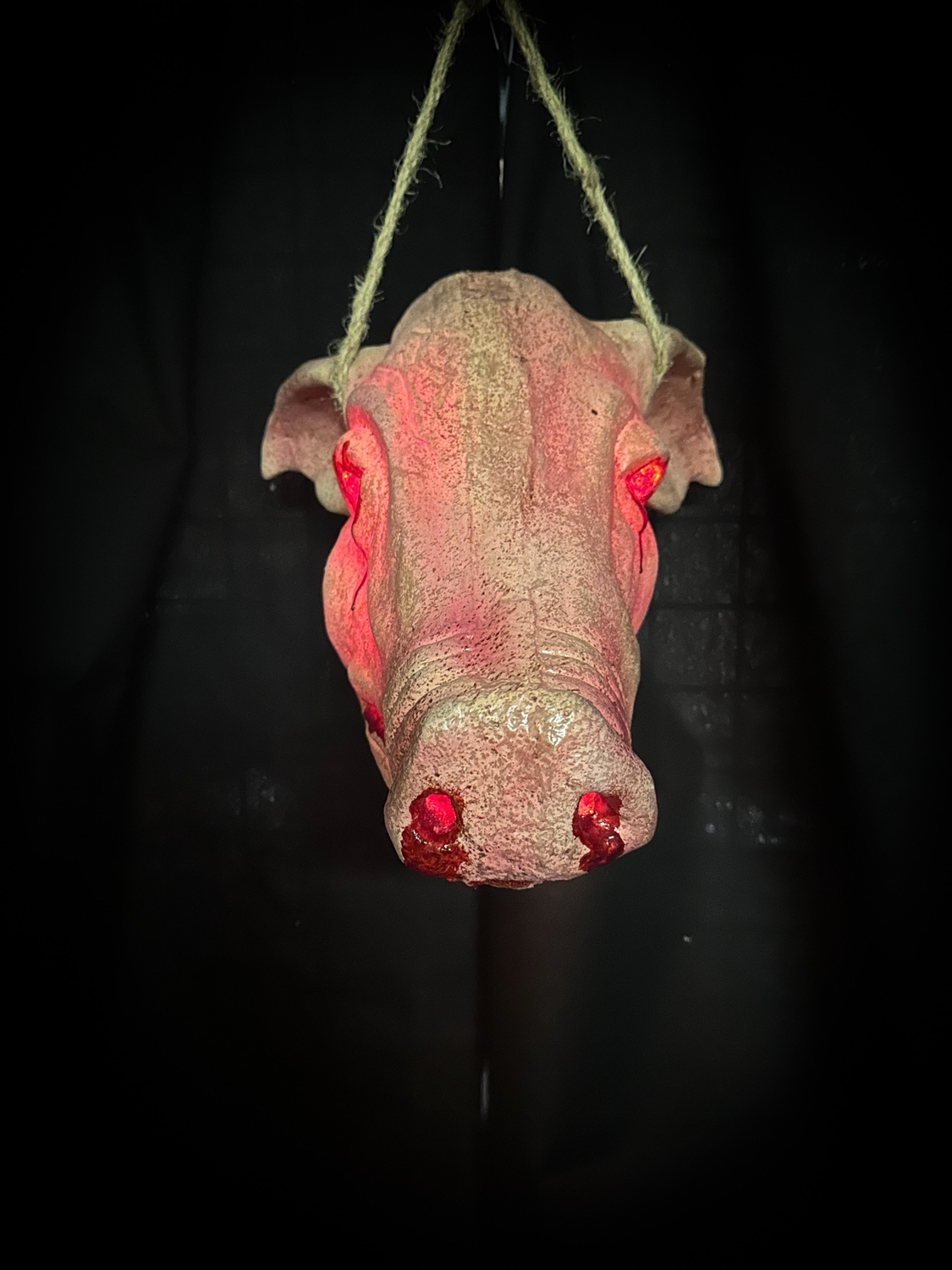 Pig Head Lantern