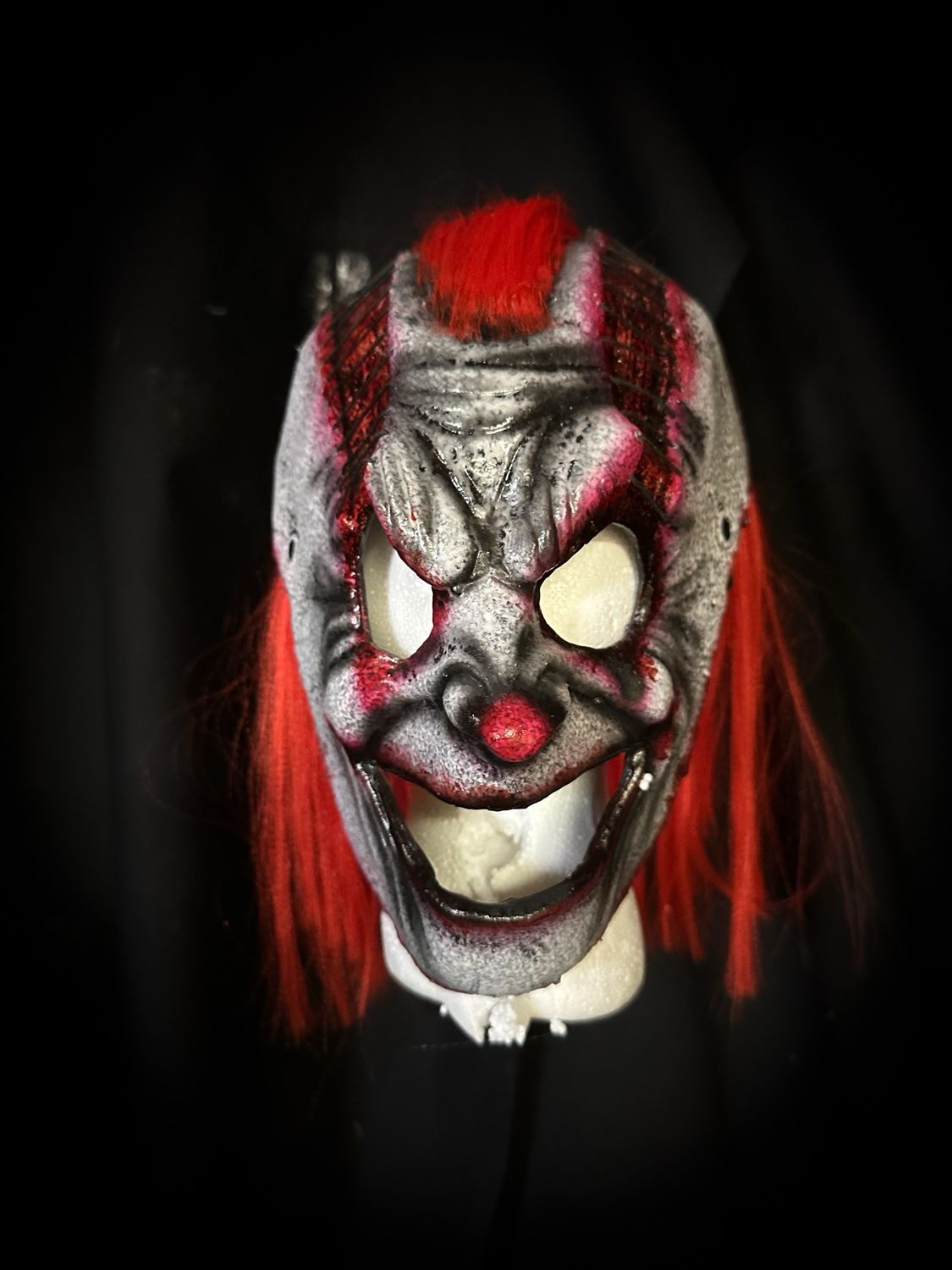 Flayed Clown w/Red Hair &amp; Stitching