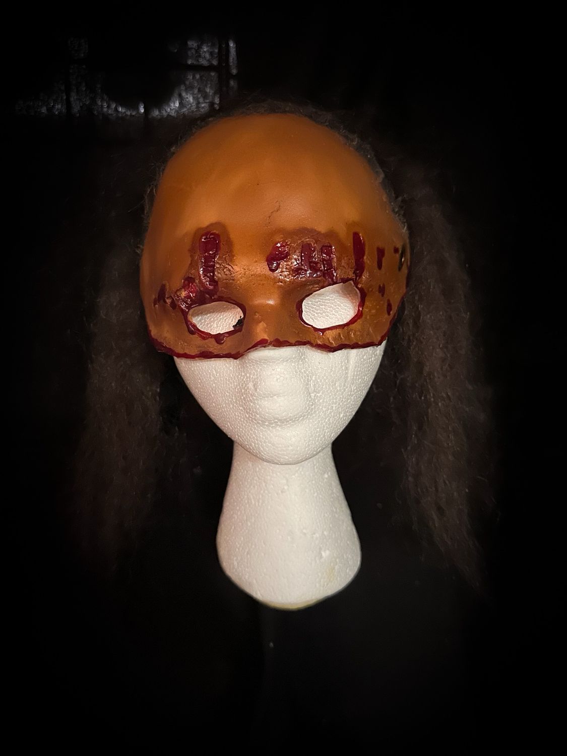 Quarter Skin Mask w/Hair