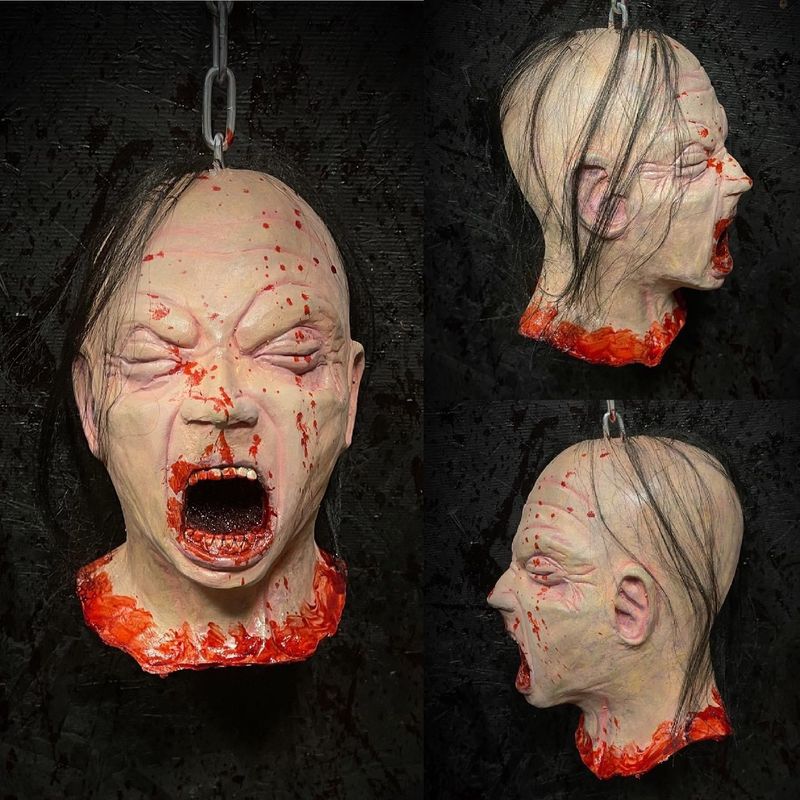 Decapitated Cry Baby Head  