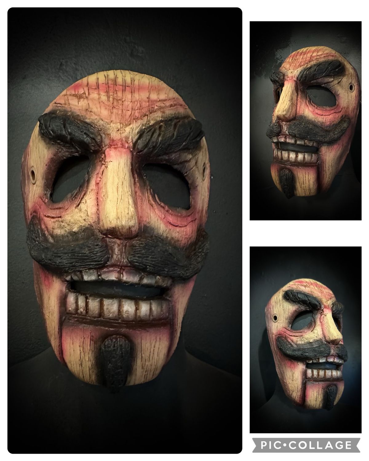 Nutcracker Mask w/Blood Splatter