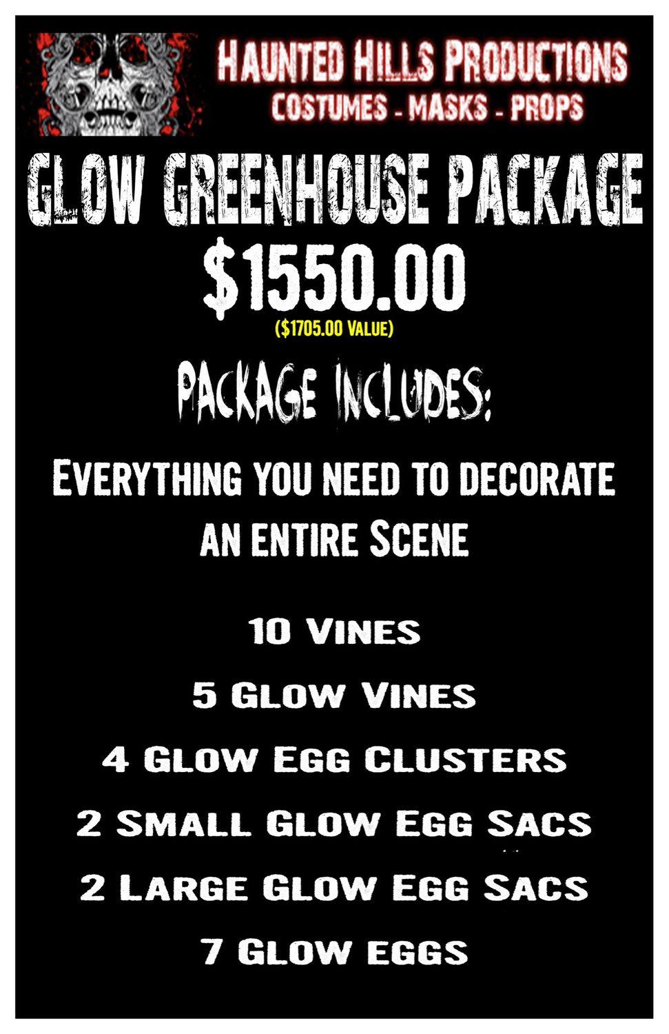 Glow Greenhouse Package