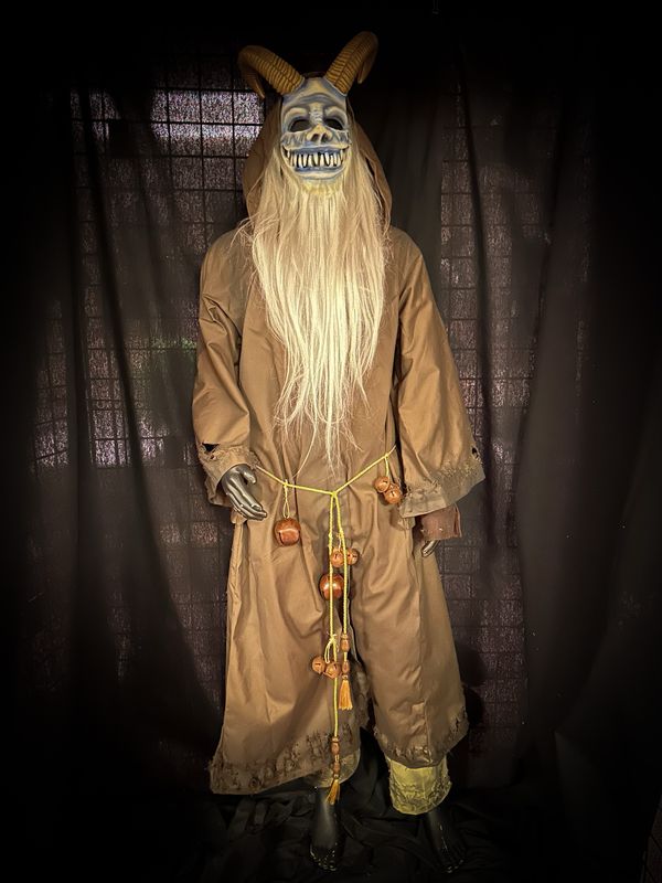 Large Brown Krampus Robe W/Belt