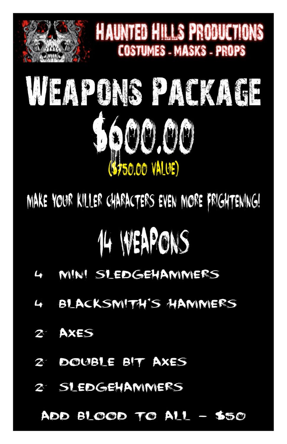 Weapons Package