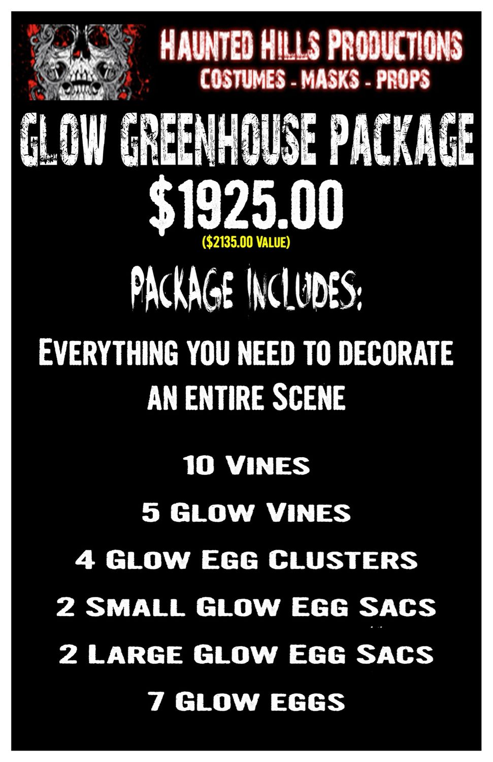 Glow Greenhouse Package
