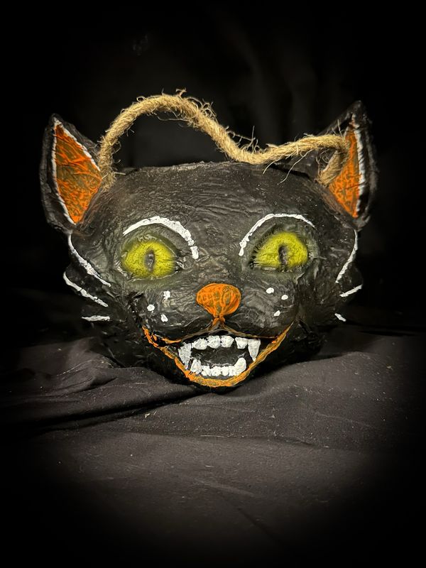 Black Cat Trick Or Treater Bucket