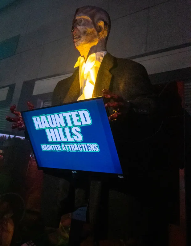 Zombie Screen Holder