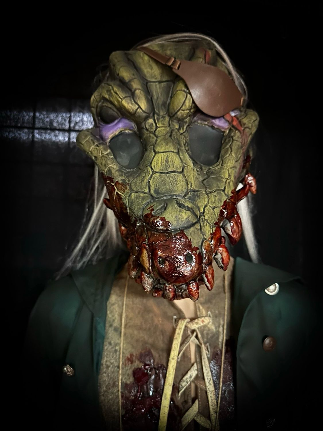 Tick Tock Crocodile Mask