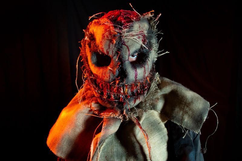The Scarecrow Mask (Exposed Brain)