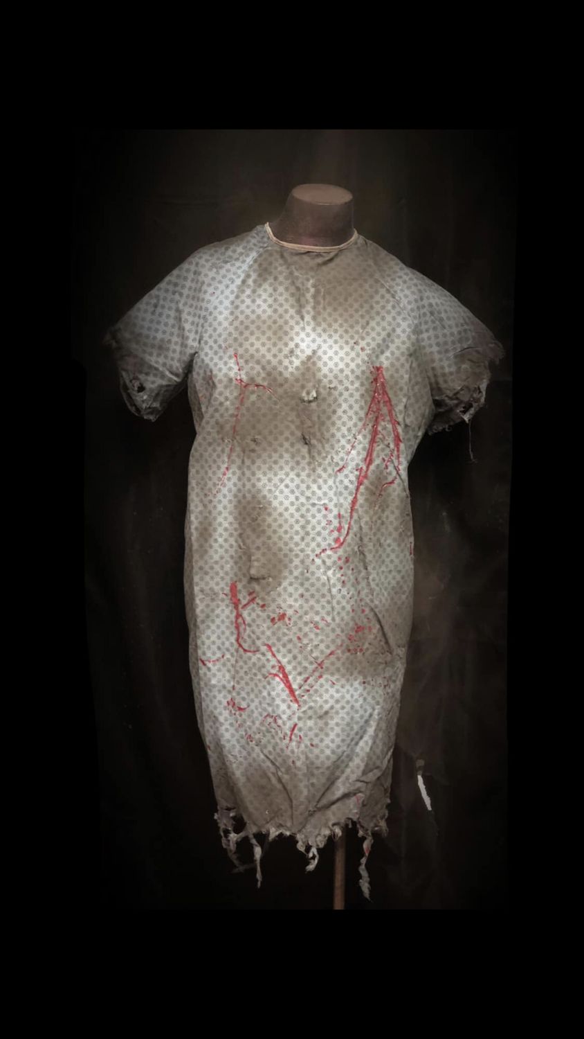 Hospital Gown Costume W/Blood