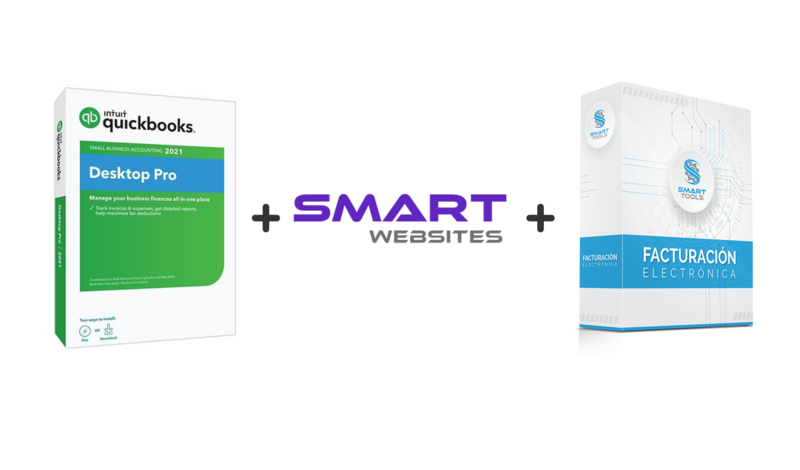 Smart website + Quickbooks+FE