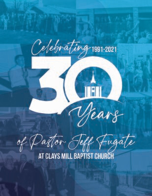Pastor Fugate's 30th Anniversary Commemorative Magazine