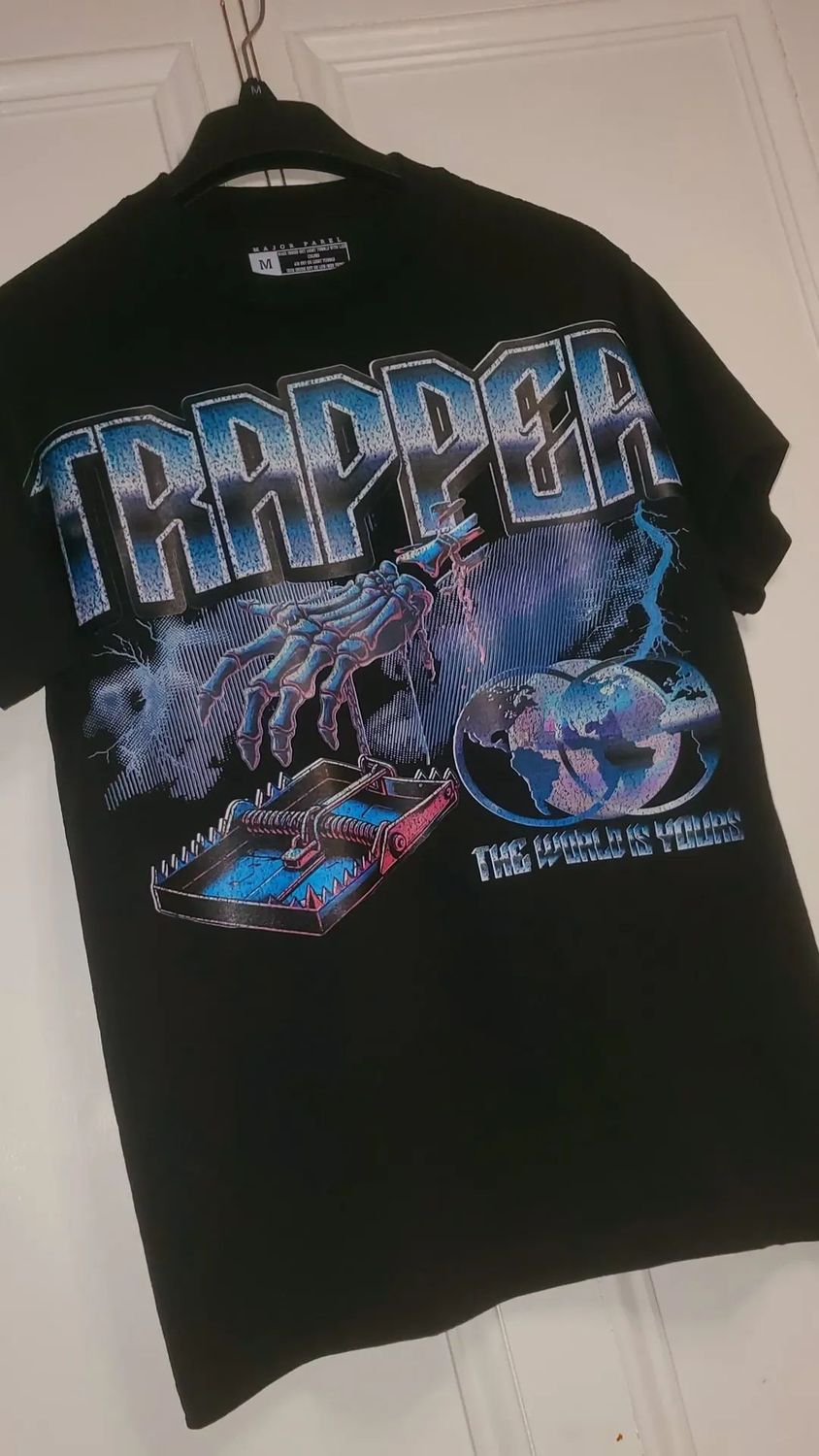 TRAPPER TEE BLK