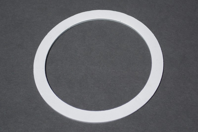 Goretex solvent resistant gaskets for alumina-fortified mill jars - 5.6 Liter