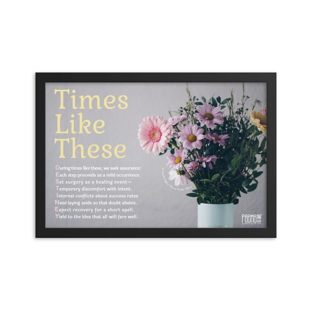 Get Well Custom Poem Gift