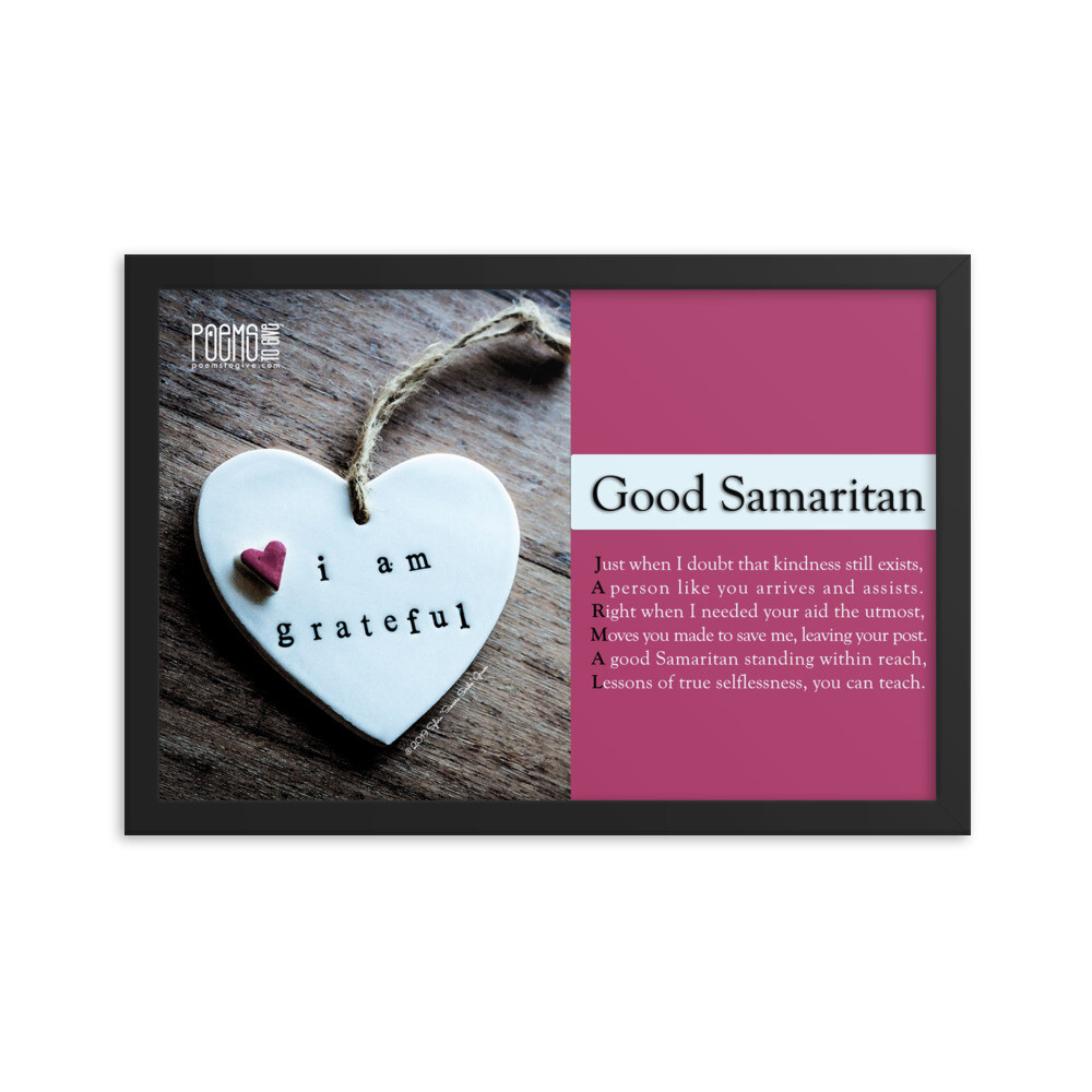 Thank You Custom Poem Gift